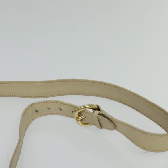 GUCCI Shoulder Bag Leather Cream Gold - Picture 14 of 16